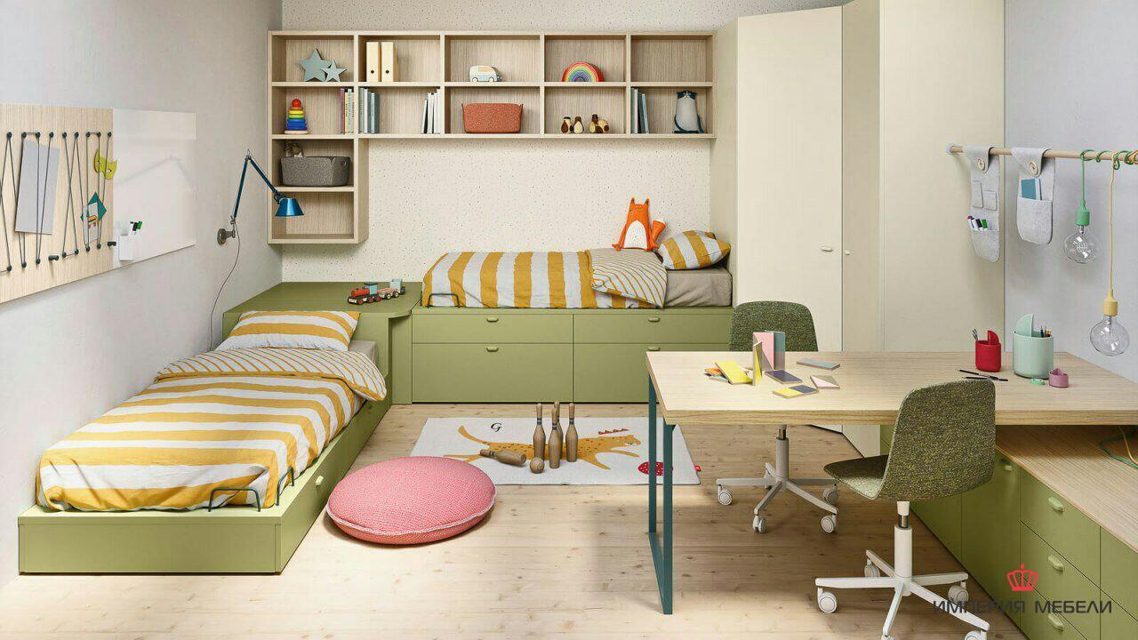 Корпусная мебель для детской комнаты №12