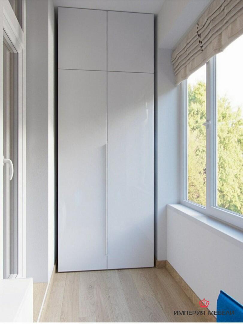 Встроенный шкаф на балкон №12