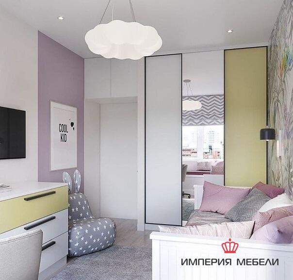 Шкаф-купе для детской комнаты № 13