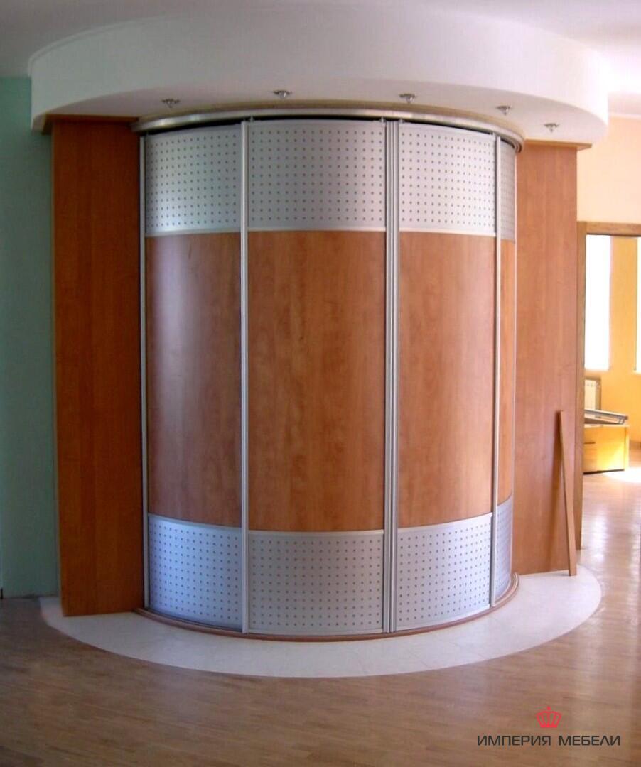Шкаф-купе радиусный №3