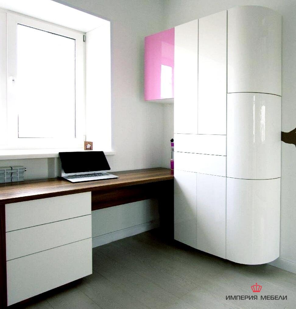 Шкаф-купе радиусный №10