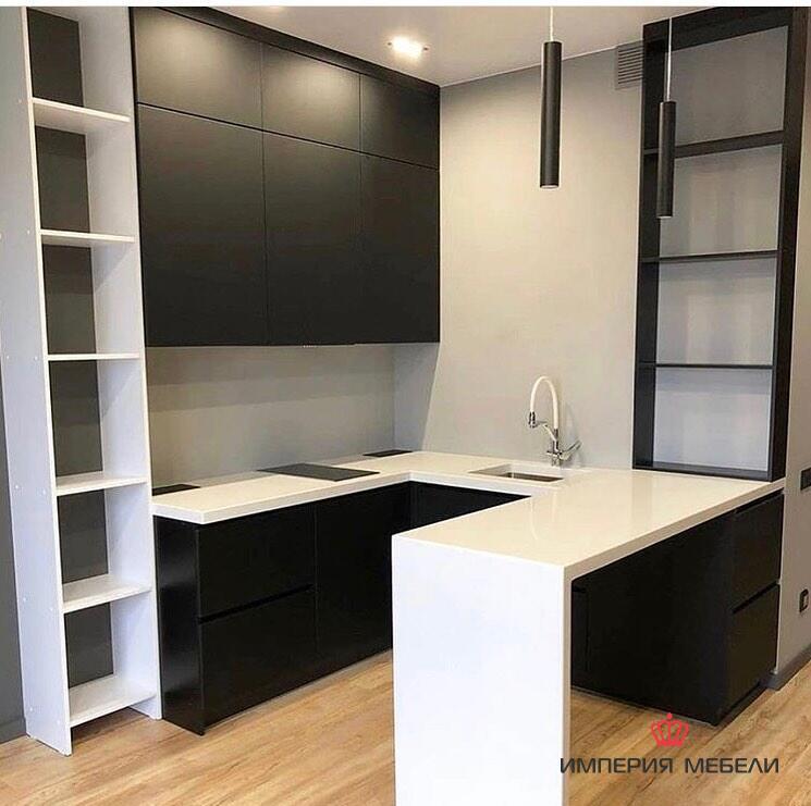 Кухня без ручек №24