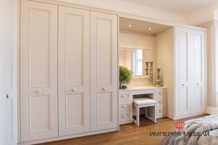 Шкаф встраиваемый в спальню №6