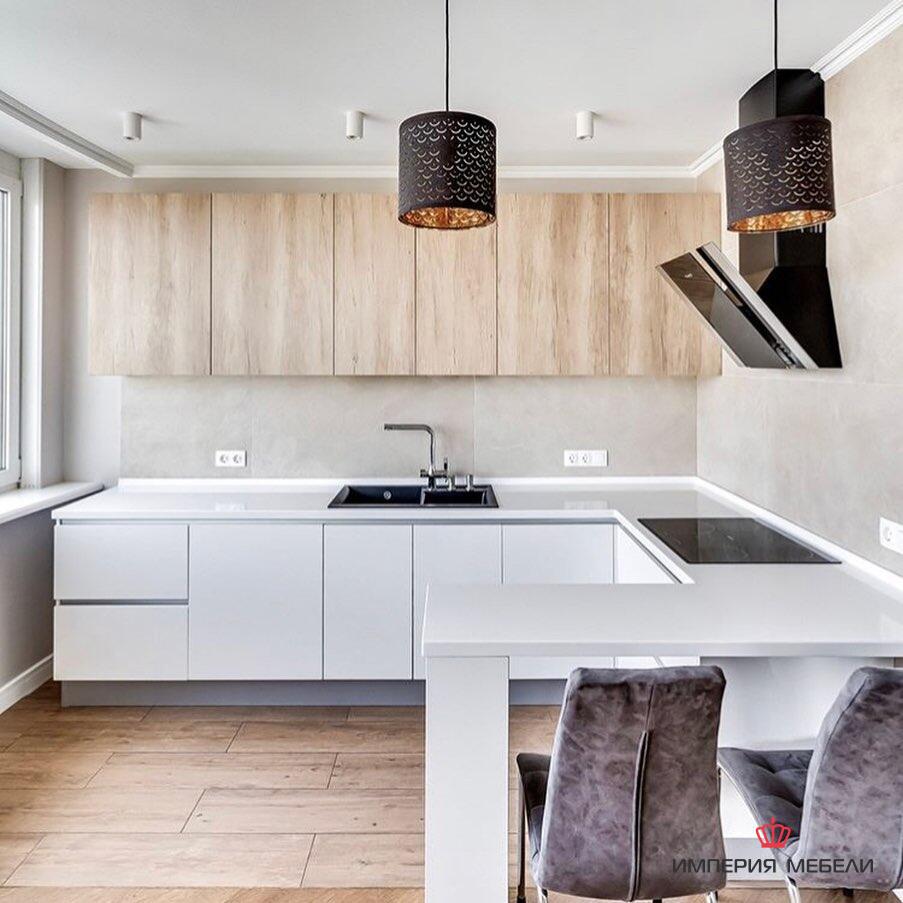 Кухня без ручек №23