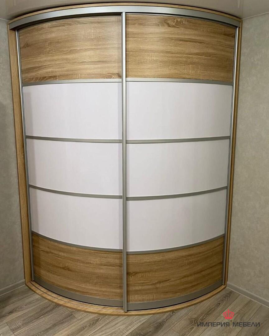 Шкаф-купе радиусный №4