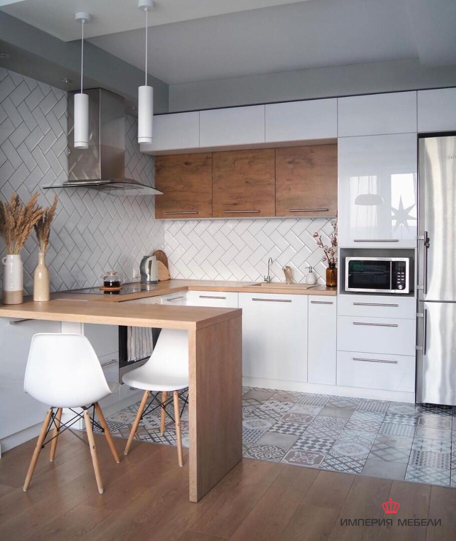 Кухня угловая маленькая №11