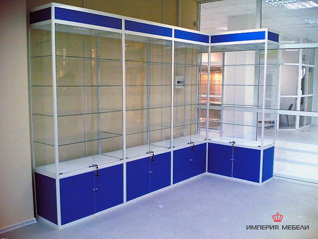 Витрина стеклянная №4