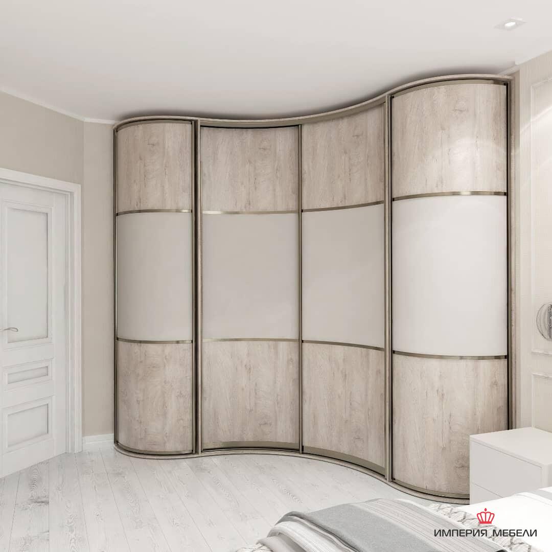 Шкаф-купе радиусный №2