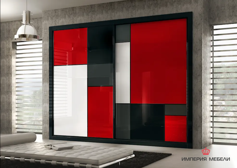 Шкаф-купе в спальню № 33