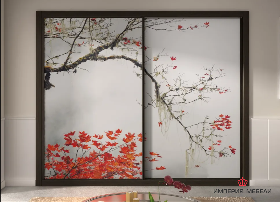 Шкаф-купе с фотопечатью Сенатор № 27-1