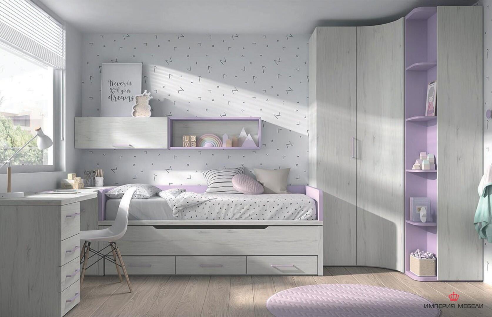 Кровать детская для девочки №3