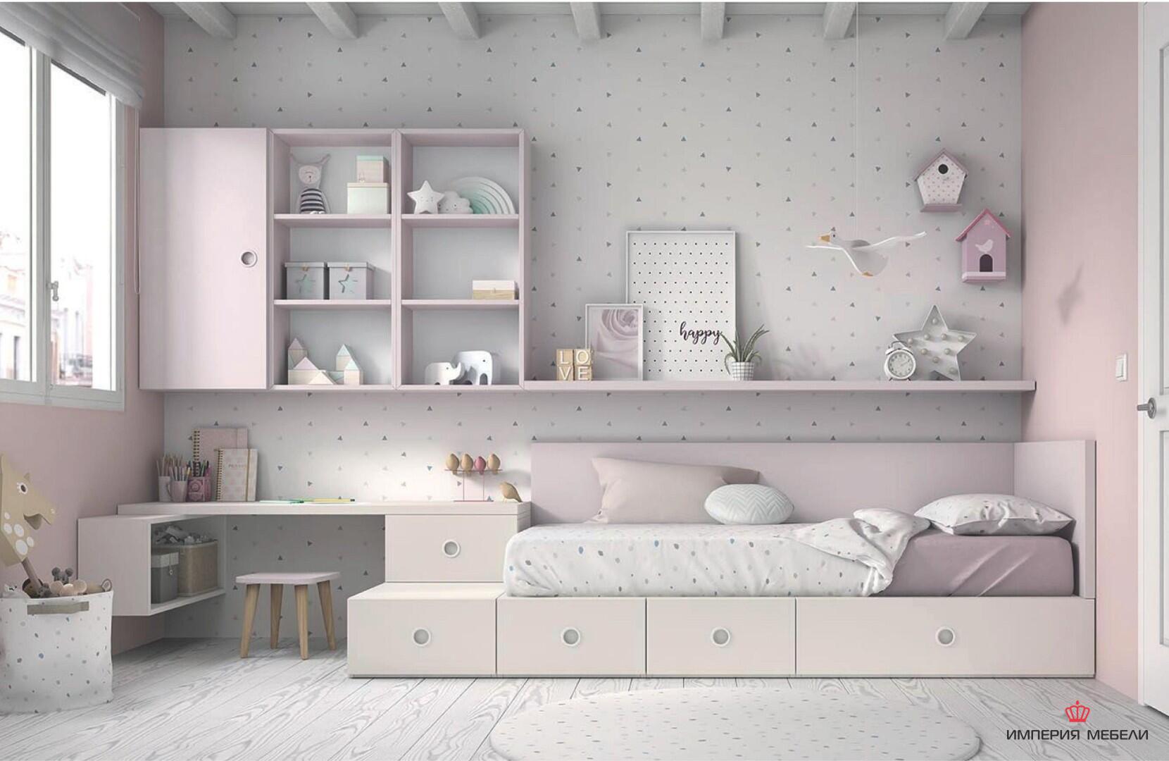 Кровать детская для девочки №7