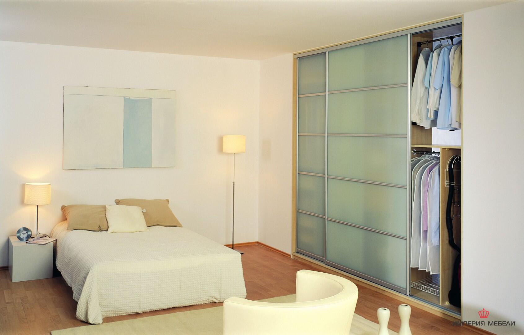 Встроенный шкаф-купе в спальню №13-1