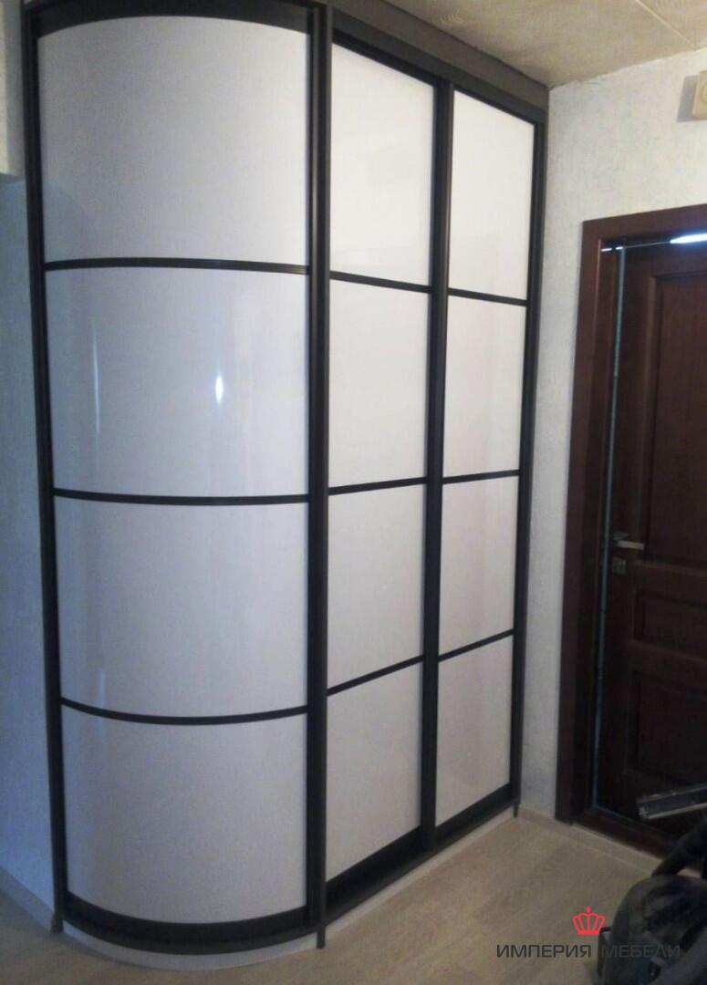 Шкаф-купе радиусный в гостиную №14