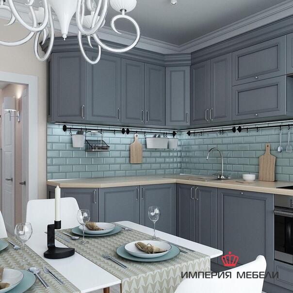 Кухня угловая маленькая №1