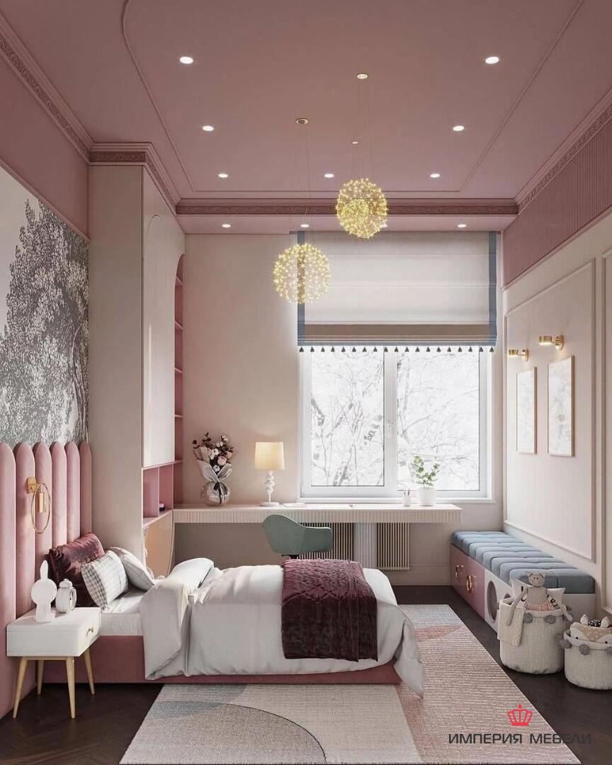 Мебель для детской комнаты девочке №14