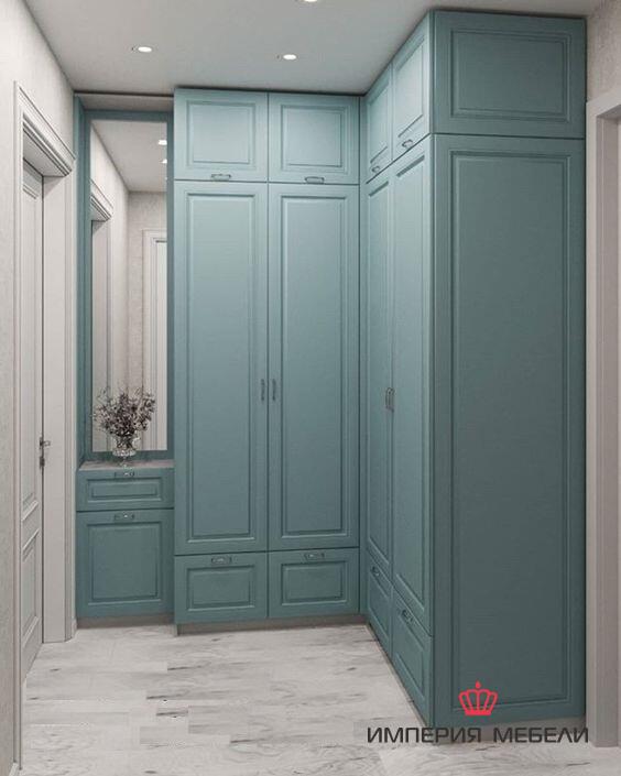 Шкаф угловой в прихожую №8