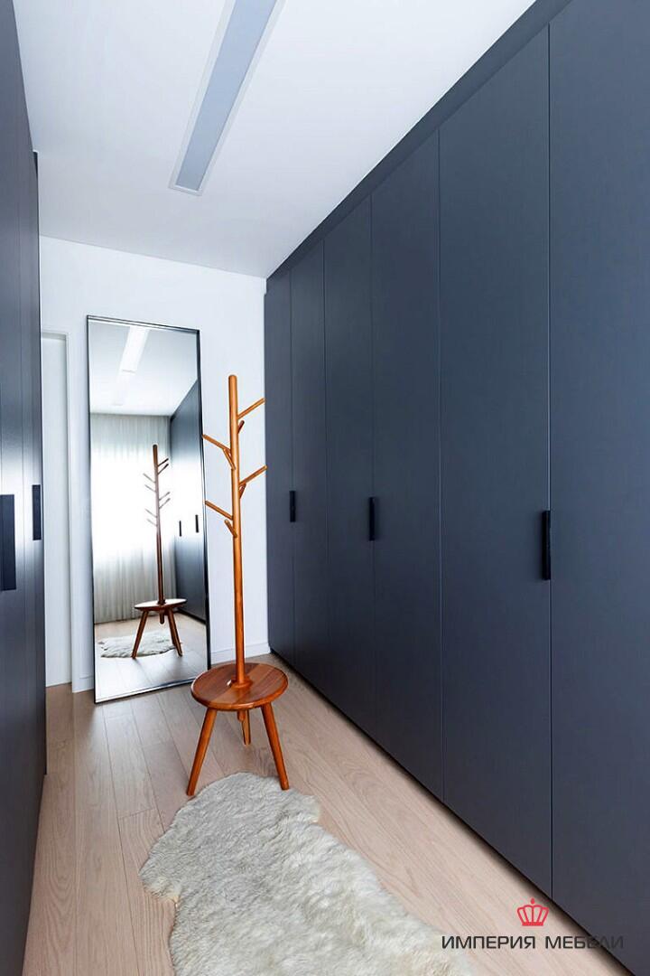 Шкаф-купе темно-синий №1