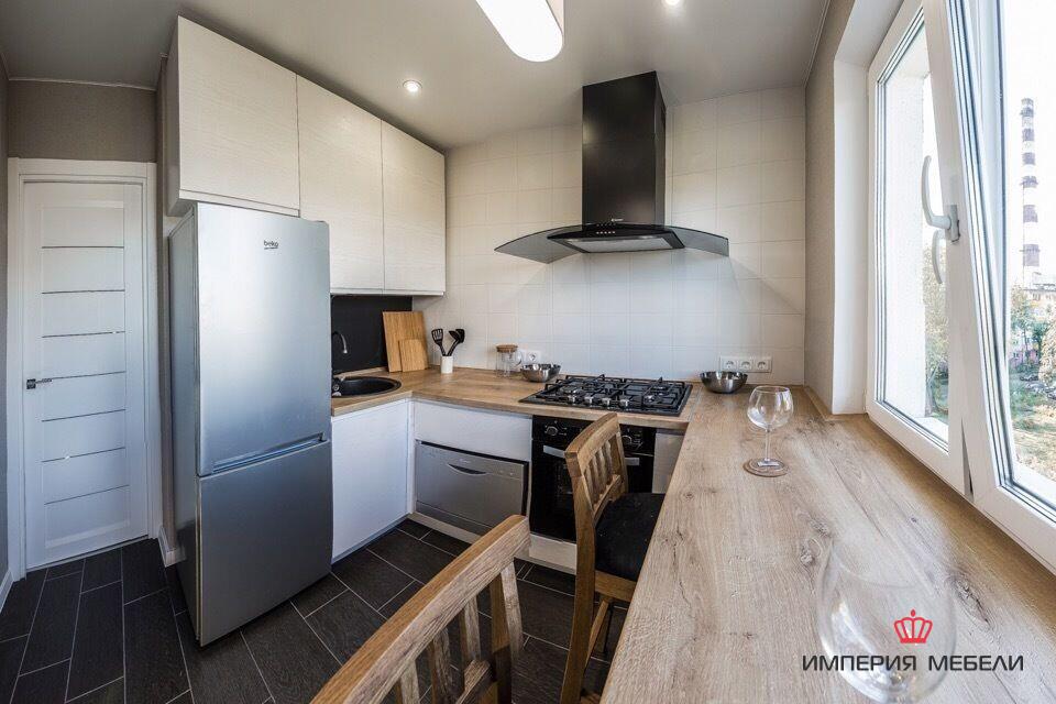 Кухня угловая эконом №4