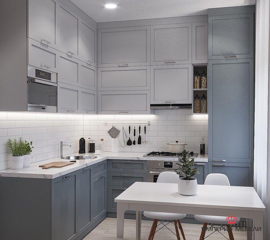 Кухня угловая маленькая №8