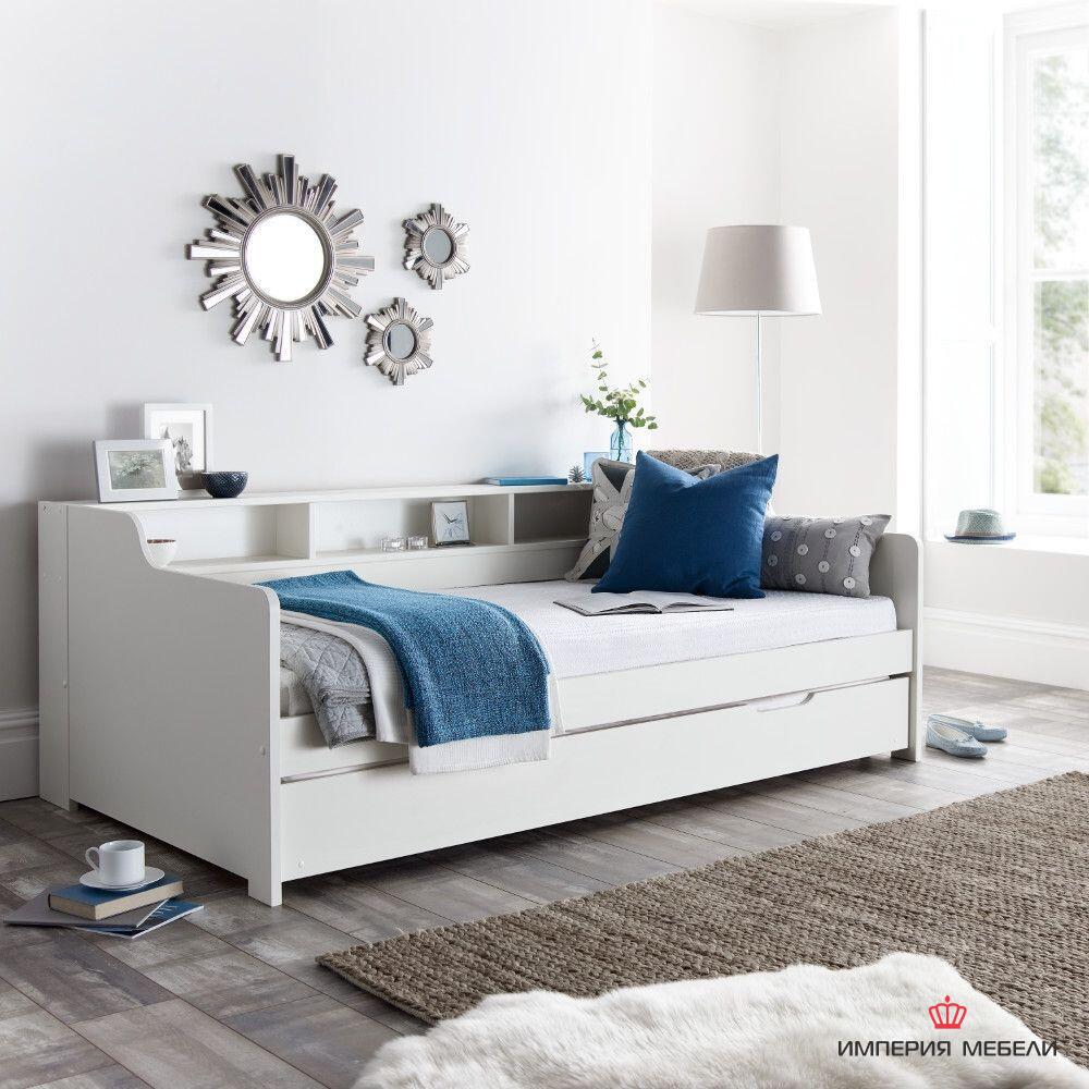 Кровать детская белая №11
